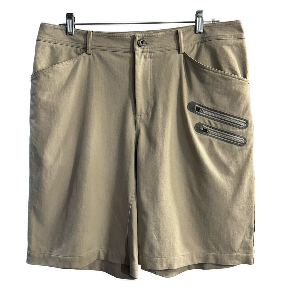Lululemon Men’s Commute Short Tan Casual Size 38